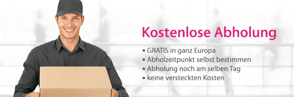 Datenrettung Deutschland: kostenlose Abholung